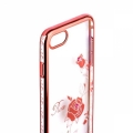 Пластиковый чехол-накладка для iPhone 7 KAVARO 50H со стразами Swarovski Rose