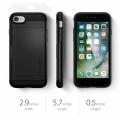 Противоударный комбинированный чехол-накладка для iPhone 7 Spigen Slim Armor CS