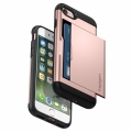 Противоударный комбинированный чехол-накладка для iPhone 7 Spigen Slim Armor CS