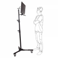 Стойка на колесах KUPO 322M Monitor Roller Stand (94,5 - 190 см)