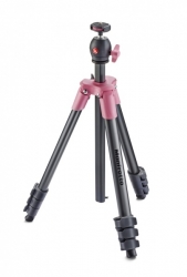 Штатив Manfrotto MKCOMPACTLT-PK Compact Light + шаровая голова (розовый)